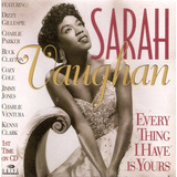 sarah jaffe-sarah jaffe Cd Lacrado Sarah Vaughan Every Thing I Have Is Yours 1997