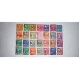 Selos - Usa - United States Postage Coleção Completa Com 28