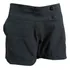 Shorts Feminino Com Botões Malha Fria De Poliamida