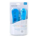 Silicone De Proteção Para Wii Remote E Nunchuk Azul Memorex