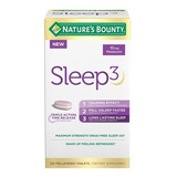 Sleep 3 Natures Bounty 120 Capsulas Importado
