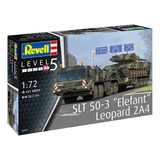 Slot 50-3 Elephant Leopard 2a4 Revell 1:72 03311 Milou