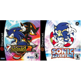 Sonic Adventure 1 E 2 Para Dreamcast Patch Selfboot Novo