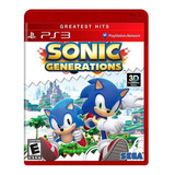 Sonic Generations Midia Fisica Novo Original Lacrado Ps3
