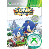 Sonic Generations Midia Fisica Novo Original Xbox 360