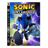 Sonic Unleashed Ps3 - Mídia Física