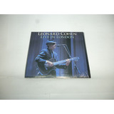 sophia abrahão e brian cohen-sophia abrahao e brian cohen Cd Leonard Cohen Live In London 2009 Duplo Lacrado Imp Arg
