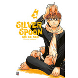 spoon-spoon Silver Spoon Vol 3 De Arakawa Hiromu Japorama Editora E Comunicacao Ltda Capa Mole Em Portugues 2022