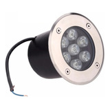 Spot Balizador Led Chão Piso Deck Branco Quente 3000k 7w