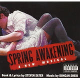 spring awakening-spring awakening Cd Despertar Da Primavera Um Novo Musical
