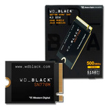 Ssd M.2 2230 Wd Black Western Digital Sn770m 500gb Nvme Wds500g3x0g-00chy0 Velocidade De Leitura 5000mb/s