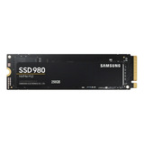 Ssd Samsung 980 Nvme 250gb Nvme M.2 2280 - Mz-v8v250b/am Cor Preto