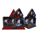 Star Trek Porta Copos Decorativos Box Com 6 Bolachas