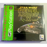 Star Wars Rebel Assault 2 - Ps1 - Original - Americano