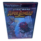 Star Wars Super Bombad Racing Ps2 Com Capa E Pôster Play 2