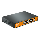 Switch De Rede Suite 16 Portas Poe 2 Uplink Gigabit 10/100/1000 Haiz