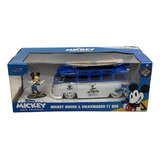 T1 Bus Disney Jada Toys Mickey Mouse 1962 - 1:24 + Figura