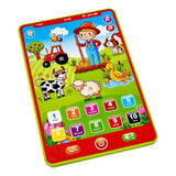 Tablete Interativo Aprenda Inglês Infantil Educativo Criança