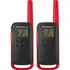 Talkabout Motorola T210br Alcance Até 32km Uhf Cor Vermelho