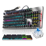 Teclado Gamer Mecanico Com