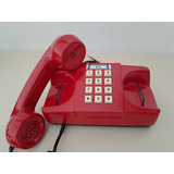 Telefone Antigo Gte Vermelho