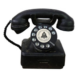 Telefone Giratório Vintage Modelo De Telefone Retrô 1