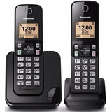 Telefone Sem Fio Panasonic Kxtg-c362lab - 2 Ramais - Bina