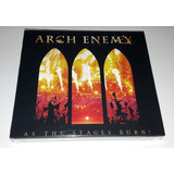 the enemy-the enemy Arch Enemy As The Stages Burn cd dvd slipcase Lacrado