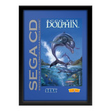 the frames-the frames Quadro Capa Ecco The Dolphin Sega Cd Tectoy 33x45cm