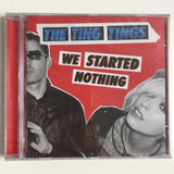 the ting tings-the ting tings Cd The Ting Tings We Started Nothing 2008 Novo Lacrado