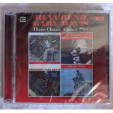 three plus-three plus Cd Reverend Gary Davis Three Classic Albums duplo Lacrado