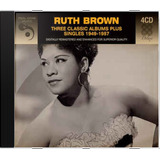 three plus-three plus Cd Ruth Brown Three Classic Albums Plus Singl Novo Lacr Orig