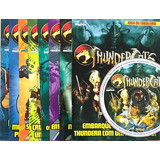 thundercats-thundercats Livro Colecao Thundercats 8 Revistas De Atividades Com Cd