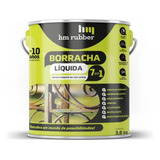 Tinta Emborrachada Borracha Liquida Direto Na Ferrugem 3,6kg