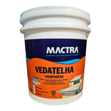 Tinta Impermeabilizante Veda Telha E Parede Mactra 18kg Bran Cor Branco