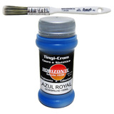 Tinta Para Couro Azul Royal Tenis Bota Sapato Chuteira 100ml