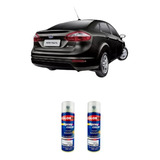 Tinta Spray Automotiva Preto Asturias Ford + Verniz 300ml