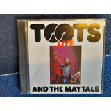 toots and the maytals-toots and the maytals Cd Toots And The Maytals Live Reggae Importado