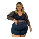 Top Cropped Plus Size