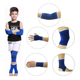 Tornozeleira Elástica Kids Infantil 5 Pares