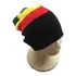 Touca Gorro De Lã Long Beanie Com As Cores Da Jamaica Marley
