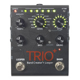 trio-trio Pedal De Efeito Digitech Trio Band Creator Looper Preto