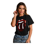 Tshirt Baby Look Camiseta Blusinha Algodão Aplicação Paetê