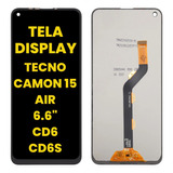 twila paris-twila paris Tela Display Touch Frontal Cristal Tecno Camon 15 Air Cd6