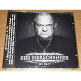 u.d.o.-u d o Udo Dirkschneider My Way cd Lacrado