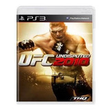 Ufc Undisputed 2010 Ps3 Midia Física Fabricante Thq