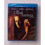 Um Crime Perfeito Blu-ray (lacrado) Michael Douglas 