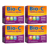 união -uniao 4 Un Vitamina C Bio c Tripla Acao 30 Comprimidos Efer