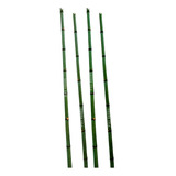 Varal De Bambu Mossô Tronco Natural Kit Com 3 Peças De 3m 