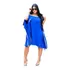Vestido Bata Kaftan Manga Morcego Indiana Tunica Soltinho